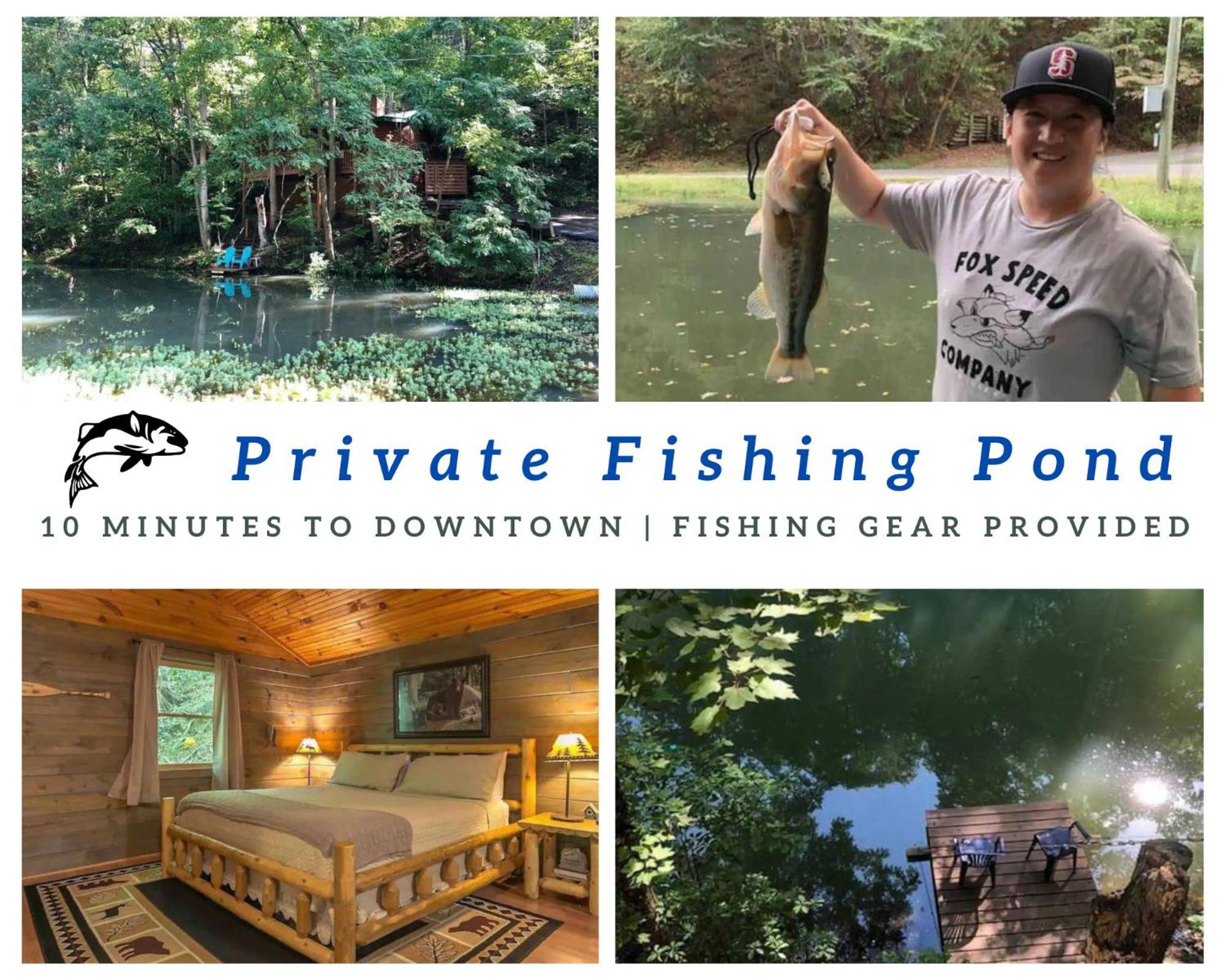 The Fishing Hole Cabin - Sage Vacations Gatlinburg Kültér fotó